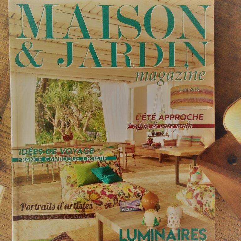 Lire la suite à propos de l’article Article Maison et jardin magazine 2019